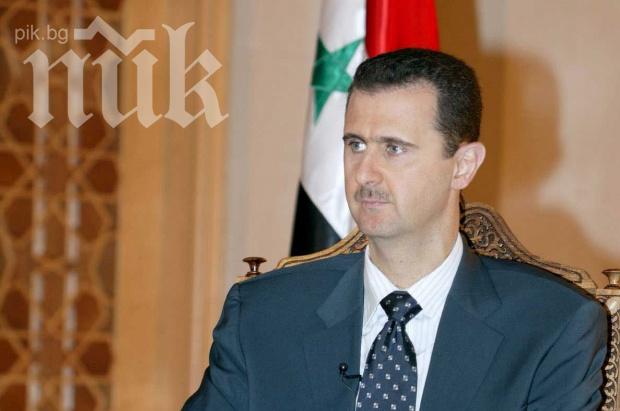 Башар Асад: Време е САЩ да прекрати политиката си на заплахи към Сирия
