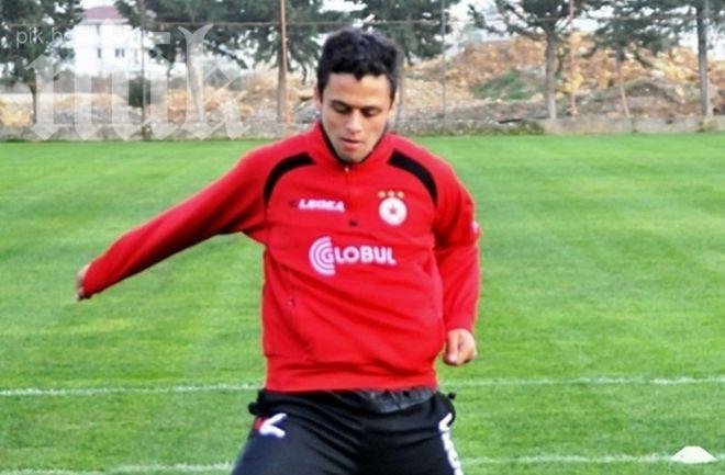 Спасителят на ЦСКА в Гоце Делчев Марсиньо играл контузен