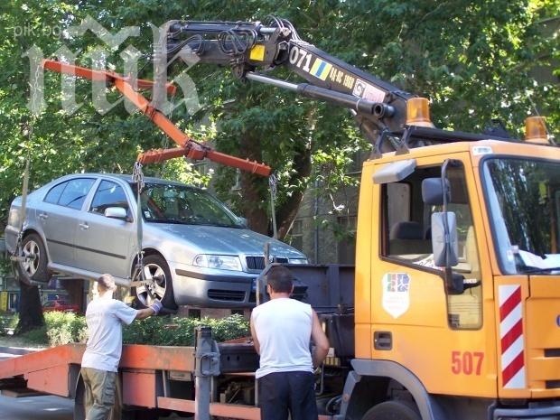 Служител на паяка във Велико Търново пострада при репатриране на бус