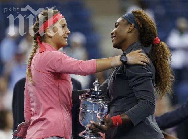 Женският финал на Ю Ес Юуън гледан много повече от мъжкия