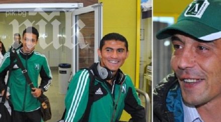 героите лудогорец кацнаха летището варна