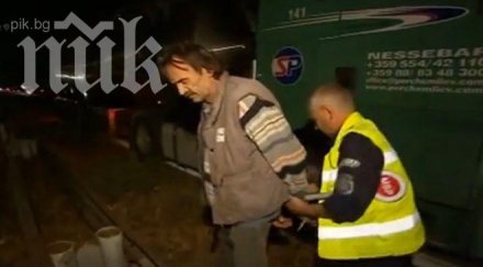 ужасяващи кадри тираджията камикадзе магистрала тракия видео