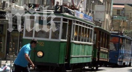 ретро трамвай превръща информационен център