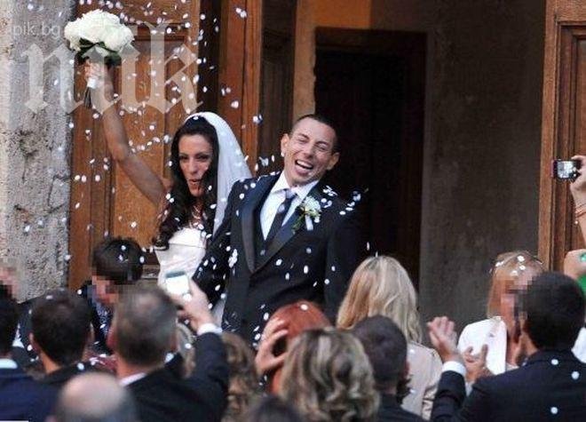 Ивет Лалова се венча в църквата Сан Доменико в Риети