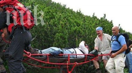 наш алпинист счупи крак албания