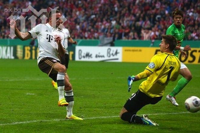 Байерн (Мюнхен) прегази Хановер за Купата на Германия