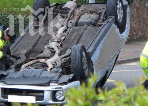 Жена припадна зад волана, оцеля по чудо