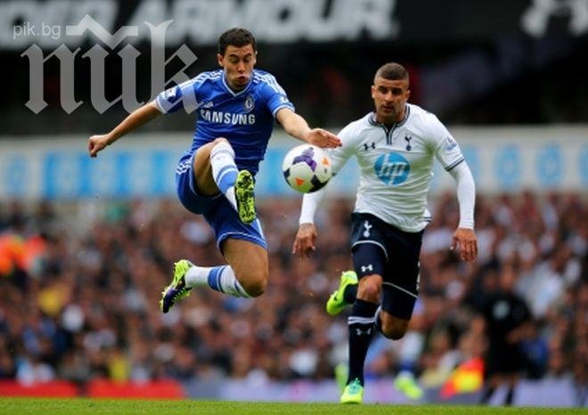 Моуриньо и ученика му Вилаш Боаш не се надиграха в лондонското дерби