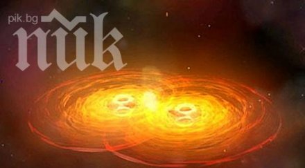 ужас черната дупка слънцето разширява