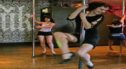 горим стотици калории танци пилон