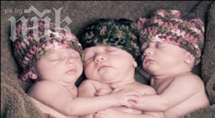 истински късметлии британци станаха родители еднояйчни близнаци