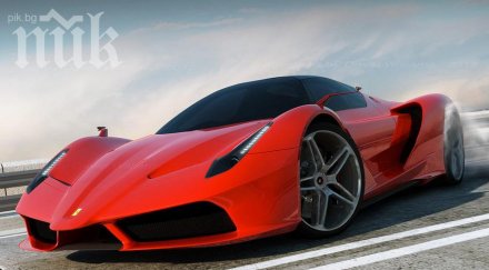 ферари минава турбомотори