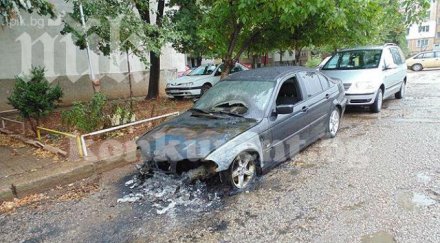 конкуренти подпалиха тузарското бмв врачански бизнесмен