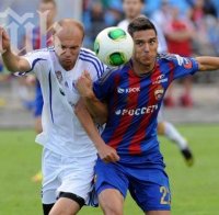 Жоро Миланов отново не успя да вкара в Русия, Кокорин блести с гол