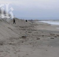 Бедствие! Морето погълна и плажовете в Бургас и Обзор
