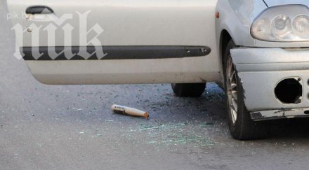 кървав бой бухалки насред софия снимка