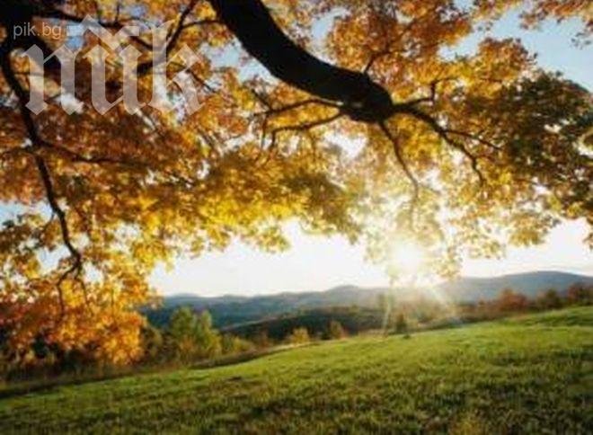 В събота – слънце и леко затопляне