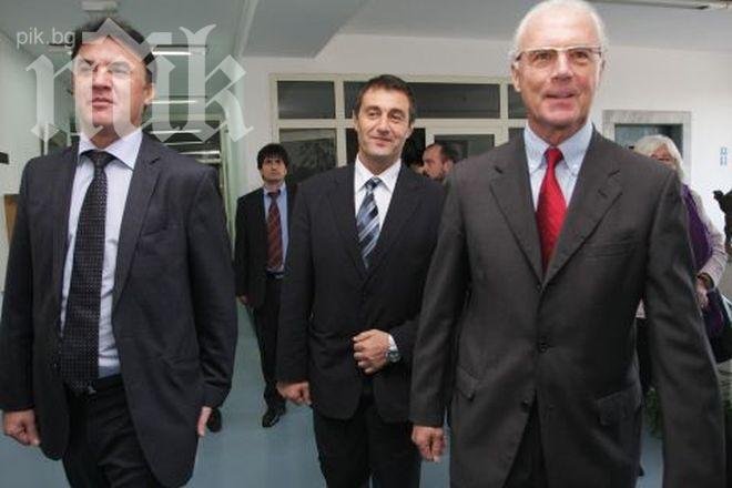 Кайзер Франц урежда приятелски мач между България и Германия