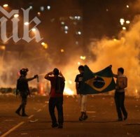 Анархисти окървавиха учителски протест в Рио де Жанейро