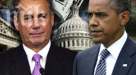 обама отстъпва републиканците плашат национален фалит