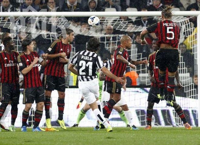 Ювентус обърна драматично Милан в голямото дерби на Серия А