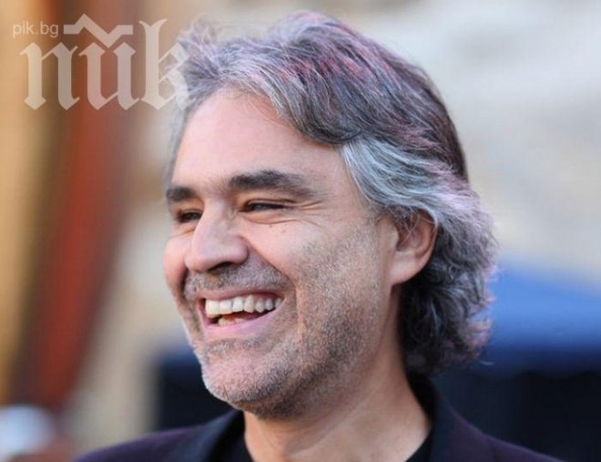 Андреа Бочели ще радва българската публика през май