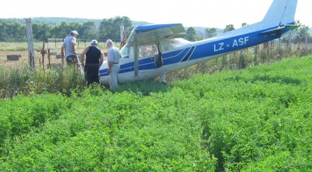 частен самолет разби всички борда мъртви