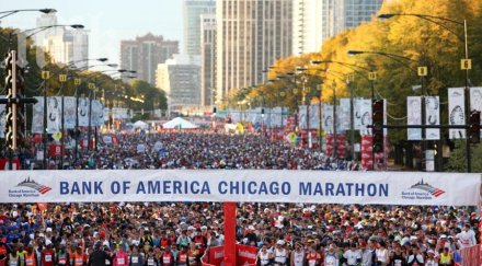 българка участва маратона чикаго