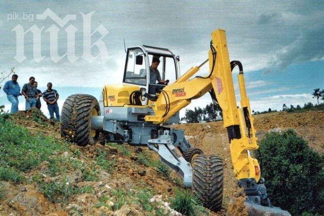 Автокрадци изнасят задигнати багери в Ирак и Йордания