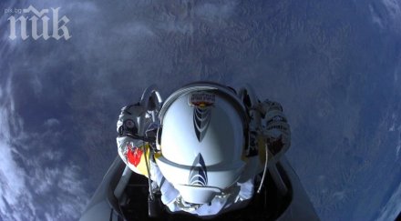 извънземният скок феликс баумгартнер неговите собствени очи видео