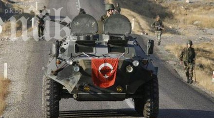 турската армия откри огън бойци свързани кайда