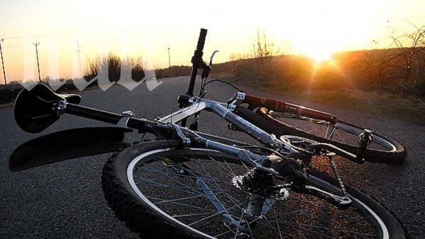 Кореец с колело пострада при катастрофа край Кюстендил