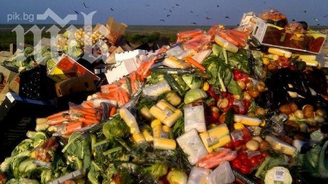 33 млн. кг годна храна изхвърля България годишно
