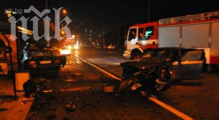 брутална катастрофа варна две бмв помляха неузнаваемост обновена снимки