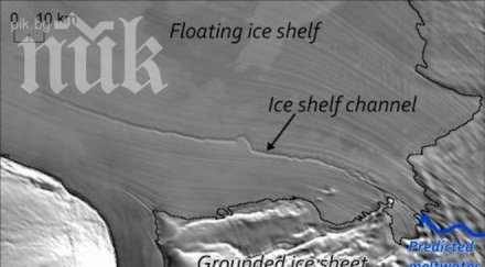 откриха огромни тунели ледовете антарктида
