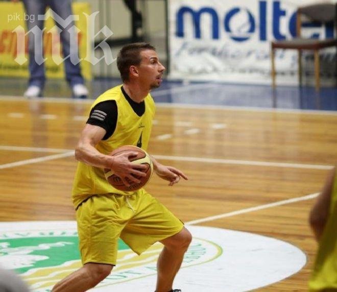 Баскетболистът Пламен Алексиев стана татко