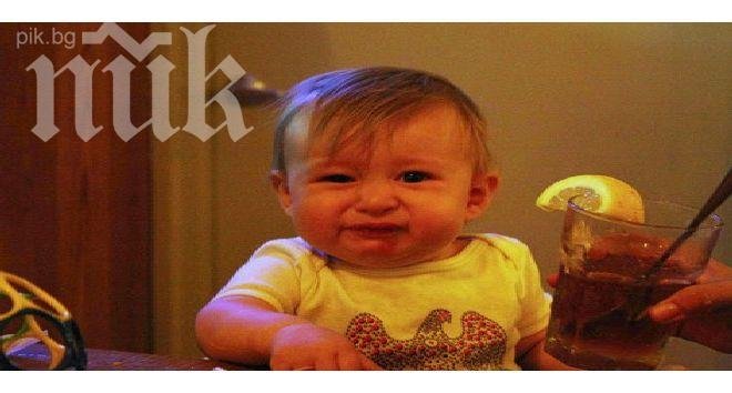 Уникални физиономии на деца, които ядат лимон (видео)