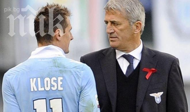 Лацио: Треньорът Петкович нито е уволнен, нито е подавал оставка