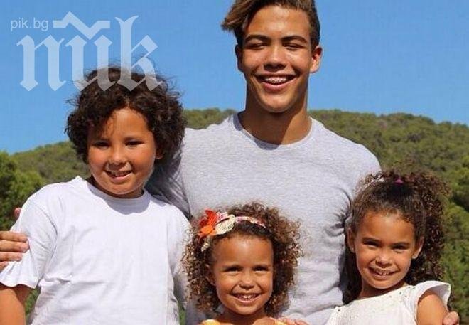 Заплашиха четирите деца на Роналдо