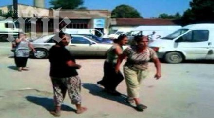 зрелище женски бой заради неплатена сметка джиесем