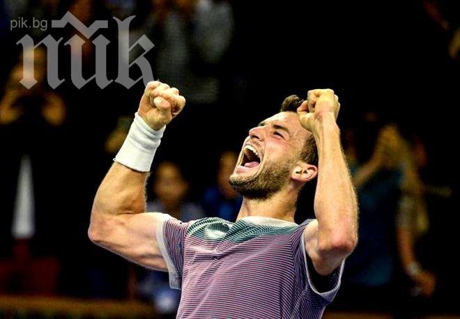 Гришо сбъдна още една своя мечта - ще играе с Федерер!