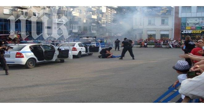 Изоставен съпруг откри огън срещу любовника на жена си насред Бургас