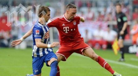 франк рибери постави нов рекорд бундеслигата