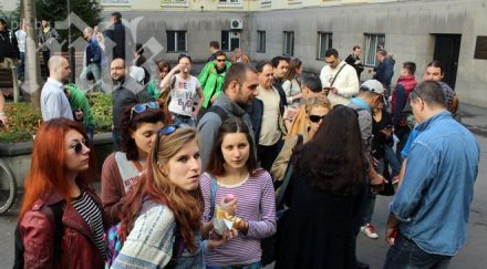 протестиращите сляха студентите софийския университет