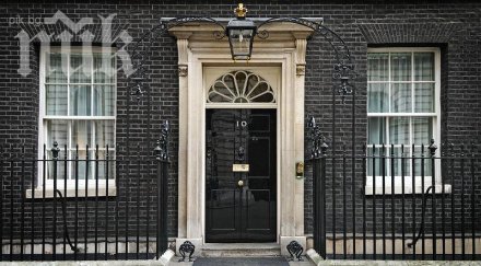 кран рухна офис британския премиер