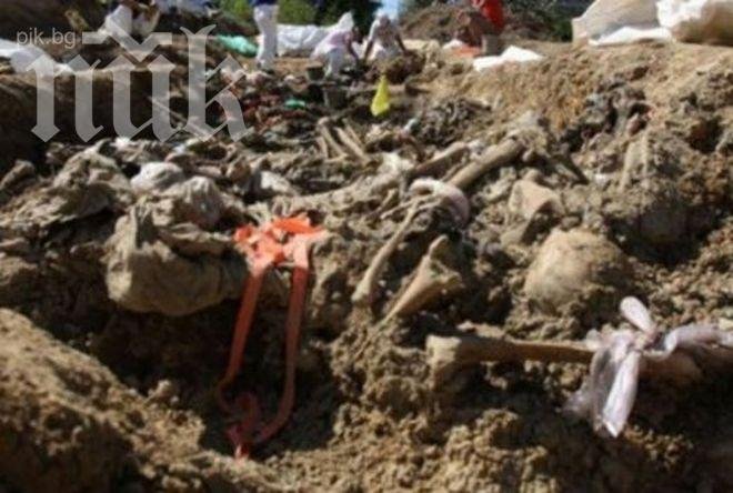 Ужас! 283 тела намерени в масов гроб