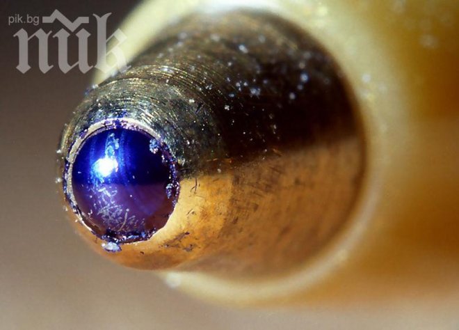 Куриоз! Мъж се простреля с писалка, дадоха го под съд