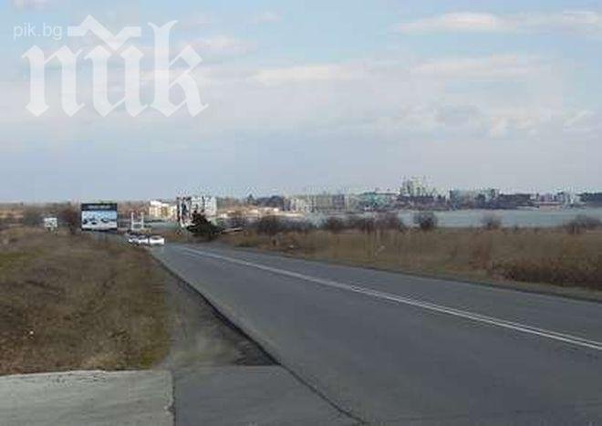 Полицейска блокада на Поморие, издирват бандит