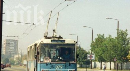 шофьорите тролейбуси перник спряха работа