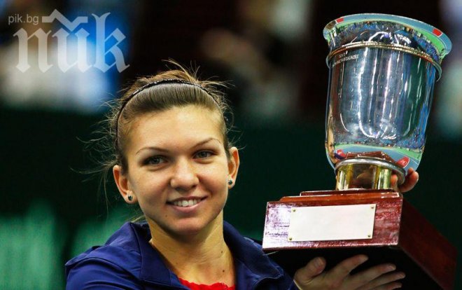 Симона Халеп пристигна в София с баровска лимузина (Видео)